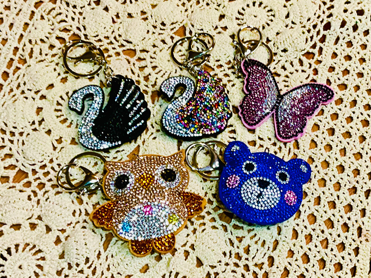 Critter Bling Keychains