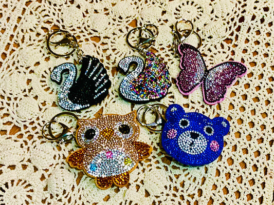 Critter Bling Keychains