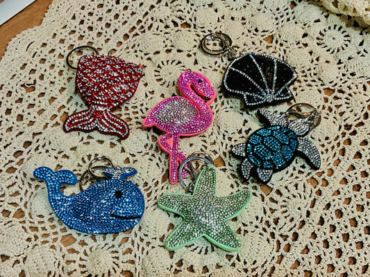 Seaside Bling Key Chains